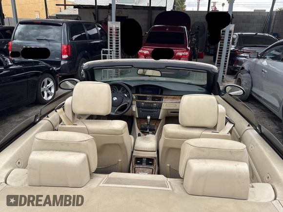 2007 BMW 3 Series 335i with VIN WBAWL73597PX47418, listed as a Copart auction lot 56213965 with 155,913 mi miles and Clean Title. Bid and sale history available at carsss.com. Image 9.