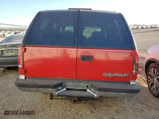 1996 Chevrolet Tahoe with VIN 1GNEK13R1TJ407363, listed as a Copart auction lot 44153525 with 287,465 mi miles and Salvage Title. Bid and sale history available at carsss.com. Image 6.
