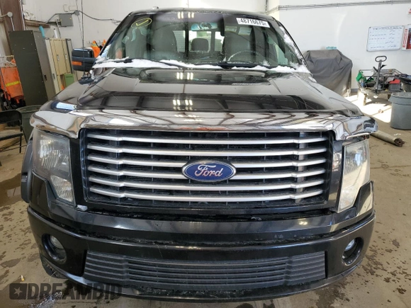 2011 Ford F-150 Lariat with VIN 1FTFW1E64BFC98094, listed as a Copart auction lot 48716675 with 245,173 mi miles and Salvage Title. Bid and sale history available at carsss.com. Image 5.