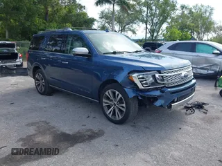 2020 Ford Expedition Platinum с VIN 1FMJU1LT8LEA22514, выставлен на аукционе IAAI как лот 42366850 с пробегом 86 995 миль миль и . История ставок и продаж доступна на DreamBid. Изображение 1.