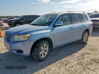 2008 Toyota Highlander with VIN JTEDS41A182042084, listed as a Copart auction lot 62059555 with 214,753 mi miles and Salvage title. Bid and sale history available at DreamBid. Image 1.