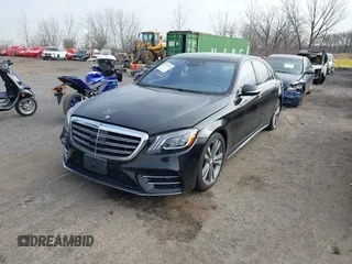 2019 Mercedes-Benz S 560 with VIN WDDUG8GB1KA430335, listed as a IAAI auction lot 41750716 with 32,468 mi miles and . Bid and sale history available at DreamBid. Image 18.