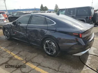 2024 Hyundai Sonata SEL z VIN KMHL14JA2RA409807, wystawiony jako Copart lot #53393045 z przebiegiem 5 661 mil mil oraz Szkoda całkowita • Salvage title. Historia ofert i sprzedaży dostępna na DreamBid. Obrazek 2.