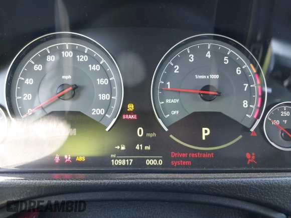 2015 BMW M3 с VIN WBS3C9C59FP804029, выставлен на аукционе IAAI как лот 42438618 с пробегом 109 817 миль миль и . История ставок и продаж доступна на DreamBid. Изображение 7.