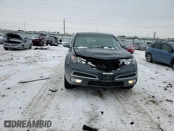 2013 Acura MDX Tech Pkg with VIN 2HNYD2H37DH510679, listed as a Copart auction lot 45404195 with 111,483 mi miles and Salvage Title. Bid and sale history available at carsss.com. Image 12.