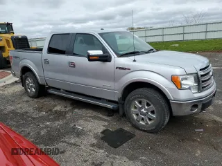 2013 Ford F-150 XL with VIN 1FTFW1ET4DKE80958, listed as a Copart auction lot 55537585 with 232,290 mi miles and Clean Title. Bid and sale history available at DreamBid. Image 4.