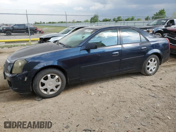 2004 Cadillac CTS with VIN 1G6DM577X40137669, listed as a Copart auction lot 58765364 with 206,751 mi miles and Salvage Title. Bid and sale history available at carsss.com. Image 1.