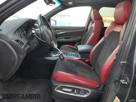 2019 Acura MDX Technology with VIN 5J8YD4H09KL000052, listed as a Copart auction lot 51593225 with 64,457 mi miles and Salvage title. Bid and sale history available at DreamBid. Image 7.