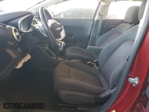 2017 Chevrolet Sonic LT with VIN 1G1JD6SH4H4143240, listed as a Copart auction lot 48471215 with 122,691 mi miles and Salvage Title. Bid and sale history available at carsss.com. Image 7.