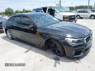 2019 BMW 7 Series 740i с VIN WBA7E2C59KB454335, выставлен на аукционе IAAI как лот 42102539 с пробегом 56 377 миль миль и . История ставок и продаж доступна на DreamBid. Изображение 1.