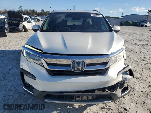 2019 Honda Pilot Touring 8-Passenger with VIN 5FNYF5H92KB018859, listed as a Copart auction lot 81676884 with 84,900 mi miles and Salvage Title. Bid and sale history available at carsss.com. Image 5.