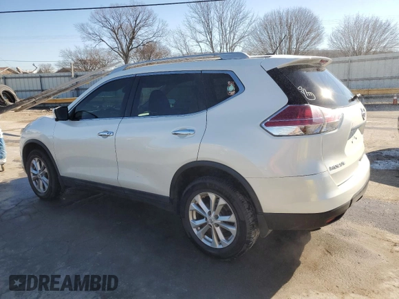 2016 Nissan Rogue SL with VIN 5N1AT2MV7GC779415, listed as a Copart auction lot 46670935 with 177,210 mi miles and Salvage Title. Bid and sale history available at DreamBid. Image 2.