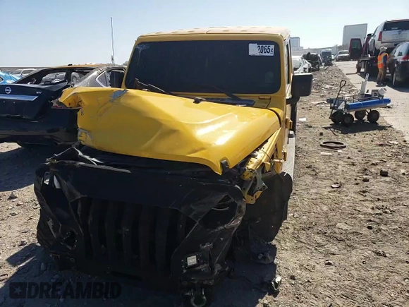 2019 Jeep Wrangler Unlimited Sahara with VIN 1C4HJXEN9KW507069, listed as a Copart auction lot 48542065 with 143,457 mi miles and Salvage title. Bid and sale history available at DreamBid. Image 12.