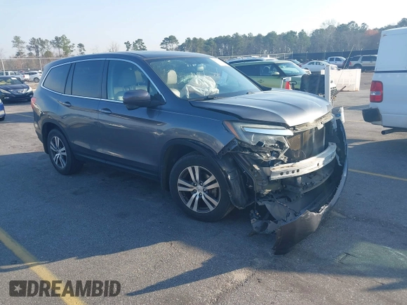 2017 Honda Pilot EX-L with VIN 5FNYF5H58HB011940, listed as a IAAI auction lot 41793151 with 118,088 mi miles. Bid and sale history available at carsss.com. Image 1.