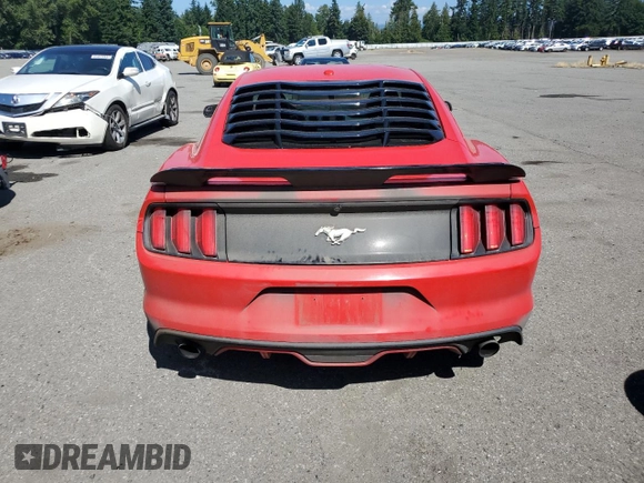2017 Ford Mustang EcoBoost with VIN 1FA6P8TH2H5282667, listed as a Copart auction lot 65561925 with 103,878 mi miles and Clean title. Bid and sale history available at DreamBid. Image 6.