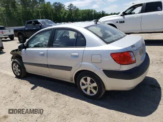 2008 Kia Rio LX with VIN KNADE123X86317693, listed as a Copart auction lot 52608305 with 72,488 mi miles and Salvage Title. Bid and sale history available at carsss.com. Image 2.