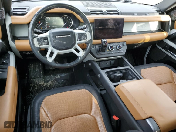 2023 Land Rover Defender X-Dynamic SE with VIN SALE27EU5P2130979, listed as a Copart auction lot 85887524 with 49,117 mi miles and Clean Title. Bid and sale history available at DreamBid. Image 8.