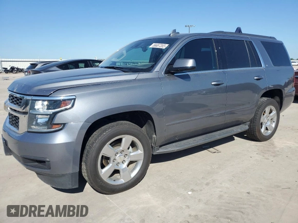 2018 Chevrolet Tahoe LT with VIN 1GNSCBKC5JR396224, listed as a Copart auction lot 56687355 with 88,423 mi miles and Salvage title. Bid and sale history available at DreamBid. Image 1.