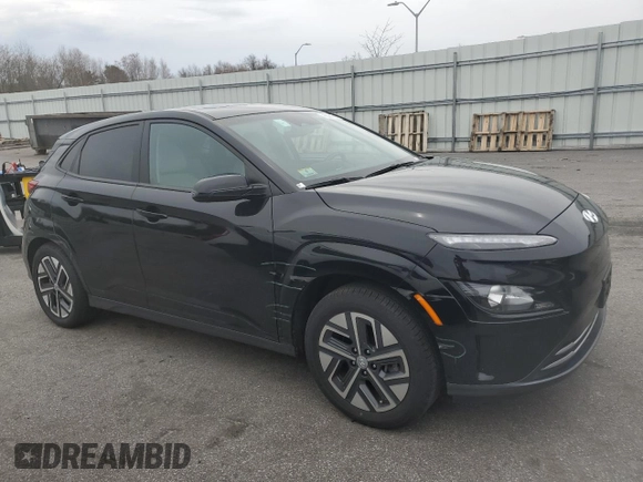 2023 Hyundai Kona SEL with VIN KM8K33AG2PU190072, listed as a Copart auction lot 53202605 with 30,276 mi miles and Salvage Title. Bid and sale history available at carsss.com. Image 4.