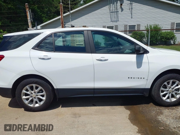 2020 Chevrolet Equinox LS z VIN 3GNAXSEVXLS602800, wystawiony jako IAAI lot #42268052 z przebiegiem 96 159 mil mil oraz . Historia ofert i sprzedaży dostępna na DreamBid. Obrazek 13.