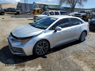 2020 Toyota Corolla SE with VIN JTDS4RCE4LJ052397, listed as a Copart auction lot 45486925 with 50,256 mi miles and Salvage Title. Bid and sale history available at carsss.com. Image 1.