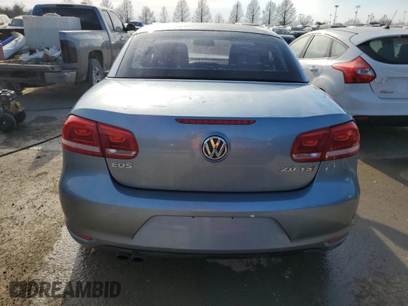 2015 Volkswagen Eos Komfort with VIN WVWBW8AH2FV000829, listed as a Copart auction lot 43082344 with 68,099 mi miles and Salvage Title. Bid and sale history available at DreamBid. Image 6.