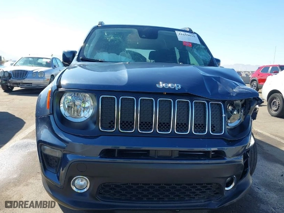 2021 Jeep Renegade Latitude with VIN ZACNJCBB9MPN19824, listed as a IAAI auction lot 41659015 with NaN miles. Bid and sale history available at carsss.com. Image 12.