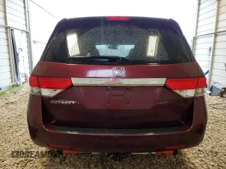 2017 Honda Odyssey EX-L with VIN 5FNRL5H68HB026542, listed as a Copart auction lot 51836965 with 53,562 mi miles and Salvage Title. Bid and sale history available at DreamBid. Image 6.