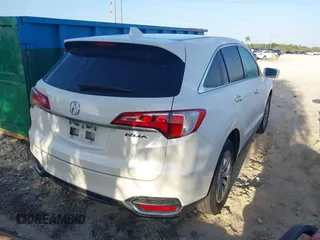 2017 Acura RDX w/Technology Pkg with VIN 5J8TB3H53HL020506, listed as a IAAI auction lot 41908609 with 133,567 mi miles. Bid and sale history available at carsss.com. Image 4.