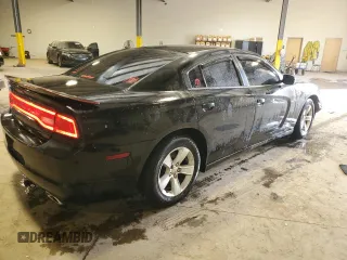 2014 Dodge Charger SE with VIN 2C3CDXBG1EH117145, listed as a Copart auction lot 55127695 with 182,476 mi miles and Salvage Title. Bid and sale history available at DreamBid. Image 3.