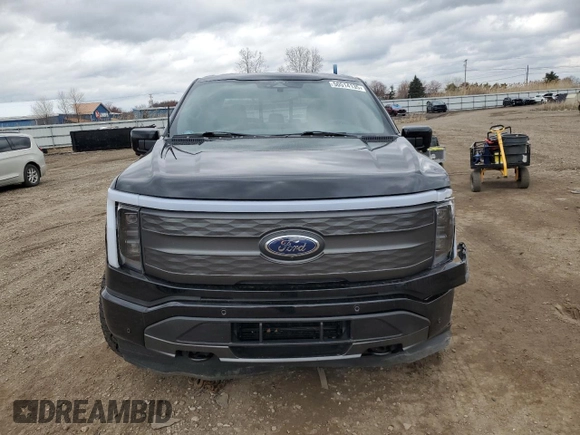 2022 Ford F-150 Lightning Pro z VIN 1FTVW1EL6NWG15167, wystawiony jako Copart lot #50514135 z przebiegiem 18 912 mil mil oraz Szkody całkowita. Historia ofert i sprzedaży dostępna na DreamBid. Obrazek 5.