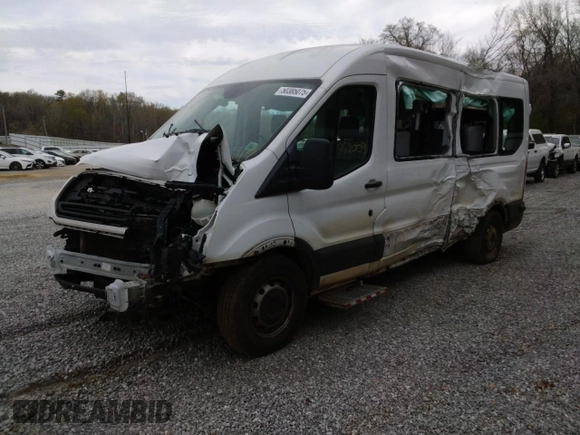 2016 Ford Transit z VIN 1FDZX2CG3GKB41341, wystawiony jako Copart lot #50385075 z przebiegiem 252 009 mil mil oraz Szkoda całkowita • Salvage title. Historia ofert i sprzedaży dostępna na DreamBid. Obrazek 1.