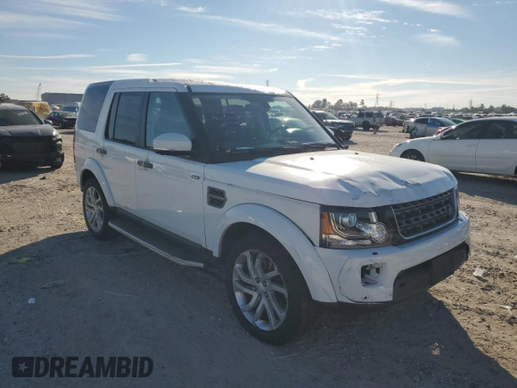 2016 Land Rover LR4 HSE с VIN SALAG2V61GA846224, выставлен на аукционе Copart как лот 83002234 с пробегом 61 536 миль миль и Списание • Salvage title. История ставок и продаж доступна на DreamBid. Изображение 4.
