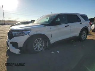 2020 Ford Explorer with VIN 1FMSK8BH7LGC00739, listed as a Copart auction lot 50665635 with 122,656 mi miles and Salvage title. Bid and sale history available at DreamBid. Image 1.