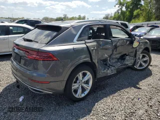 2019 Audi Q8 Premium Plus with VIN WA1BVAF19KD023606, listed as a Copart auction lot 50978295 with 0 mi miles and Non Repairable. Bid and sale history available at carsss.com. Image 3.