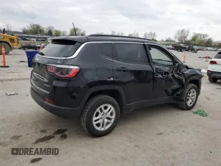 2021 Jeep Compass Sport с VIN 3C4NJDAB4MT504800, выставлен на аукционе Copart как лот 51149015 с пробегом 73 897 миль миль и Списание • Salvage title. История ставок и продаж доступна на DreamBid. Изображение 3.