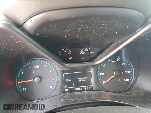 2018 Chevrolet Colorado 2WD Work Truck with VIN 1GCGSBEN4J1231620, listed as a Copart auction lot 53663365 with 99,282 mi miles and Salvage title. Bid and sale history available at DreamBid. Image 9.