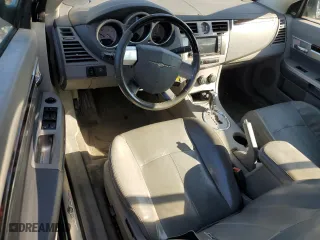 2008 Chrysler Sebring Limited with VIN 1C3LC65M98N193724, listed as a Copart auction lot 75231124 with 186,389 mi miles and Salvage Title. Bid and sale history available at carsss.com. Image 8.