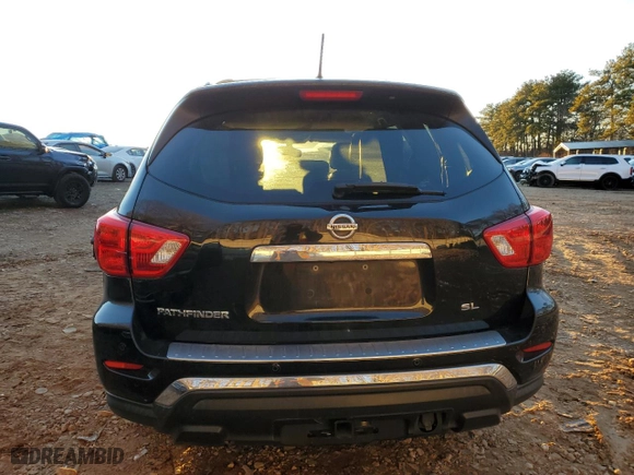 2017 Nissan Pathfinder SL with VIN 5N1DR2MN1HC660594, listed as a Copart auction lot 89143305 with 159,343 mi miles and Salvage Title. Bid and sale history available at carsss.com. Image 6.
