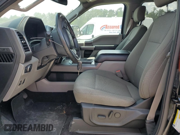 2019 Ford F-150 XL with VIN 1FTEW1E5XKFA91437, listed as a Copart auction lot 55230355 with 110,572 mi miles and Clean title. Bid and sale history available at DreamBid. Image 7.