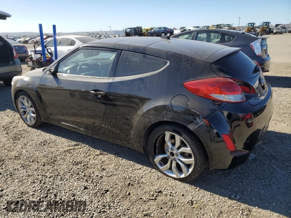 2012 Hyundai Veloster w/Gray Int with VIN KMHTC6AD9CU026260, listed as a Copart auction lot 87858115 with 89,939 mi miles and Salvage title. Bid and sale history available at DreamBid. Image 2.