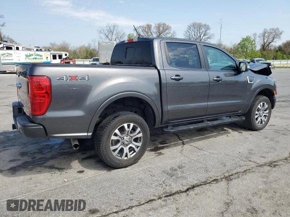 2020 Ford Ranger XL with VIN 1FTER4FH7LLA70159, listed as a Copart auction lot 53386875 with 110,333 mi miles and Salvage title. Bid and sale history available at DreamBid. Image 3.