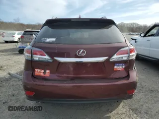 2014 Lexus RX 350 with VIN 2T2BK1BA9EC250702, listed as a Copart auction lot 53681095 with 182,910 mi miles and Clean Title. Bid and sale history available at DreamBid. Image 6.