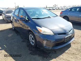 2014 Toyota Prius Four with VIN JTDKN3DU5E1735809, listed as a IAAI auction lot 42808038 with 113,095 mi miles and . Bid and sale history available at DreamBid. Image 1.