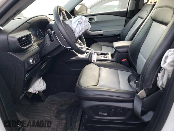 2022 Ford Explorer XLT with VIN 1FMSK8DH9NGC15548, listed as a Copart auction lot 77819694 with 23,087 mi miles and Salvage Title. Bid and sale history available at DreamBid. Image 7.