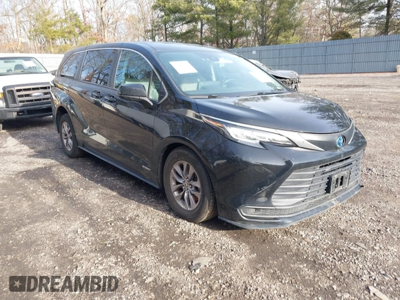 2021 Toyota Sienna LE с VIN 5TDKRKEC9MS043364, выставлен на аукционе IAAI как лот 41515918 с пробегом 98 028 миль миль и . История ставок и продаж доступна на DreamBid. Изображение 1.