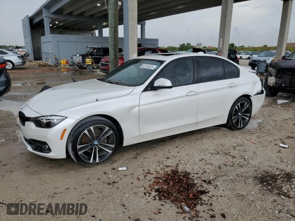 2018 BMW 3 Series 330i with VIN WBA8B9C56JEE82888, listed as a Copart auction lot 62343025 with 40,851 mi miles and Salvage title. Bid and sale history available at DreamBid. Image 1.
