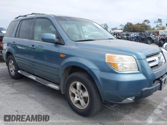 2008 Honda Pilot EX-L with VIN 5FNYF28538B017823, listed as a IAAI auction lot 42157448 with 128,167 mi miles and . Bid and sale history available at DreamBid. Image 1.