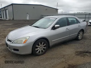 2006 Honda Accord LX with VIN 1HGCM66316A058614, listed as a Copart auction lot 55513275 with 209,449 mi miles and Salvage title. Bid and sale history available at DreamBid. Image 1.