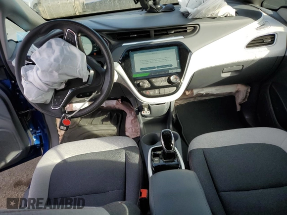 2021 Chevrolet Bolt EV LT with VIN 1G1FY6S07M4107153, listed as a Copart auction lot 40770513 with 8,122 mi miles. Bid and sale history available at carsss.com. Image 8.